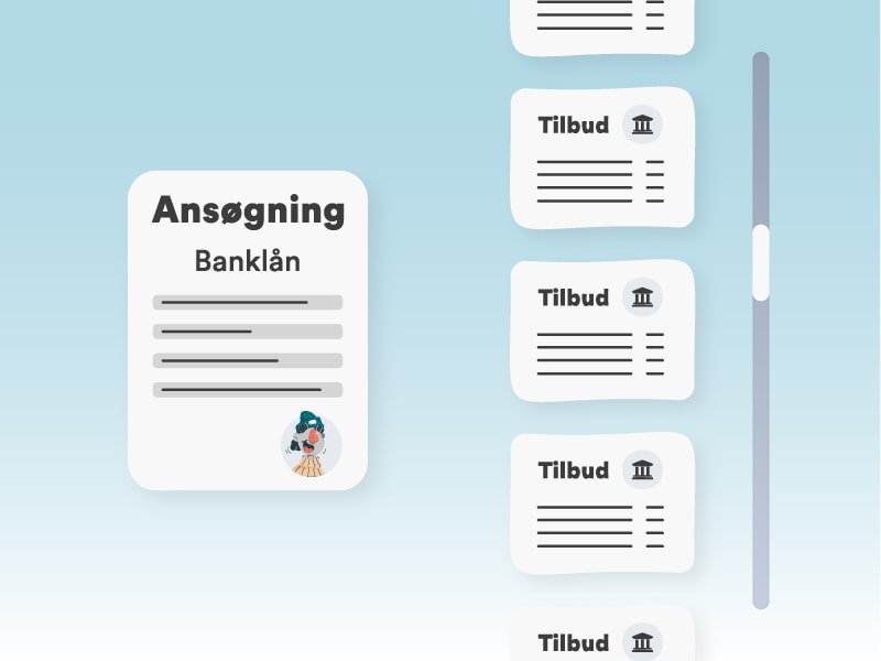 Find det bedste lån - én ansøgning flere lånetilbud